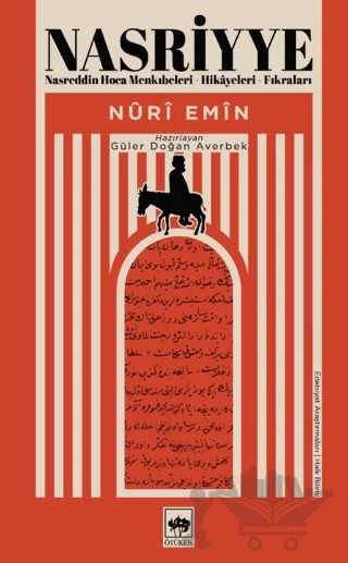 Nasriyye – Nuri Emin – Ötüken Neşriyat kitap kapağı