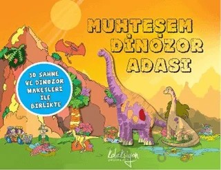 Muhteşem Dinozor Adası – Kolektif – Koleksiyon Yayıncılık kitap kapağı