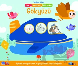 Sen Hazırsan Başlıyoruz! Gökyüzü – Rebecca Weerasekera – Uçan Fil Yayınları kitap kapağı