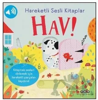 Hareketli Sesli Kitaplar – Hav! – Sam Taplin – Yapı Kredi Yayınları kitap kapağı