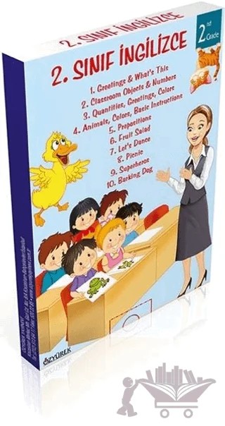 2. Sınıf İngilizce Hikayeler (10 Kitap Takım) – Sertaç Kahyaoğlu – Özyürek Yayınları kitap kapağı