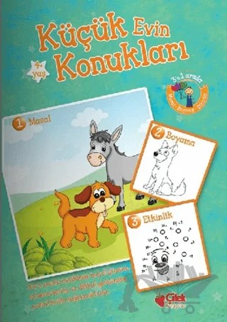 Küçük Evin Konukları – Büşra Kanoğlu – Çilek Kitaplar kitap kapağı