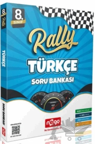 8. Sınıf Türkçe Rally Soru Bankası – Kolektif – Nego Yayınları kitap kapağı