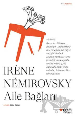 Aile Bağları – Irene Nemirovsky – Can Yayınları kitap kapağı