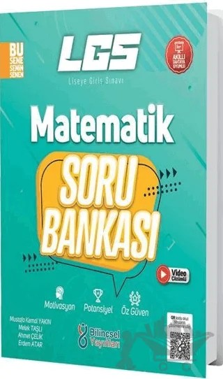 LGS 8. Sınıf Matematik Soru Bankası – Kolektif – Bilinçsel Yayınları kitap kapağı