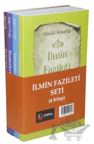 İmam Gazali - İlmin Fazileti Seti (4 Kitap) – İmam Gazali – Coral Dağıtım kitap kapağı