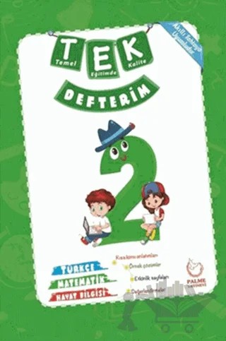 2. Sınıf Tek Defterim – Kolektif – Palme Yayınları kitap kapağı