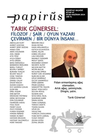 Papirüs 47. Sayı – Kolektif – Artshop Yayıncılık kitap kapağı