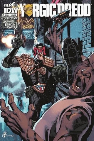 Yargıç Dredd Sayı 14 (Kapak B) – Duane Swierczynski – Presstij Kitap kitap kapağı
