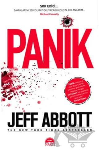 Panik – Jeff Abbott – Martı Yayınları kitap kapağı
