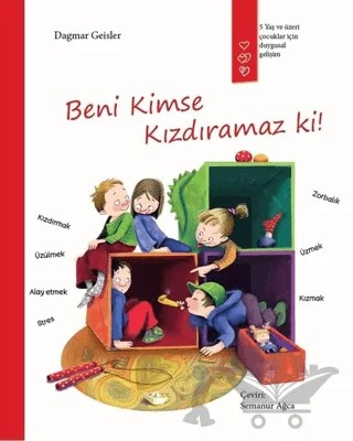 Beni Kimse Kızdıramaz ki! – Dagmar Geisler – Gergedan Yayınları kitap kapağı