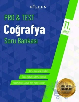 11. Sınıf Pro Test Coğrafya Soru Bankası – Kolektif – Bilfen Yayıncılık kitap kapağı