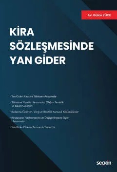 Kira Sözleşmesinde Yan Gider – Gülce Yüce – Seçkin Yayıncılık kitap kapağı