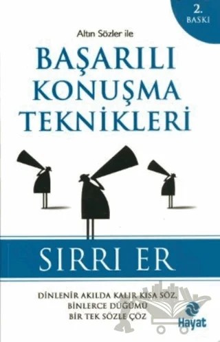Altın Sözler ile Başarılı Konuşma Teknikleri – Sırrı Er – Hayat Yayınları kitap kapağı