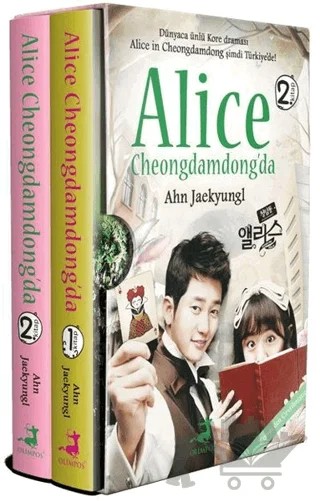Alice Cheongdamdong'da Seti (2 Kitap Takım) – Ahn Jaekyungl – Olimpos Yayınları kitap kapağı