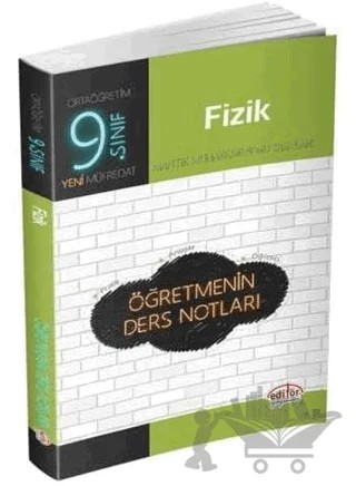 9. Sınıf Fizik Öğretmenin Ders Notları – Kolektif – Editör Yayınevi kitap kapağı