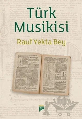 Türk Musikisi – Rauf Yekta – Pan Yayıncılık kitap kapağı
