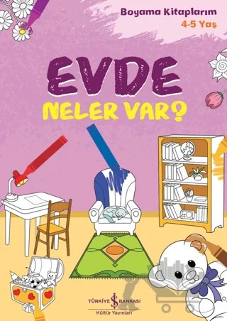 Evde Neler Var? – Kolektif – İş Bankası Kültür Yayınları kitap kapağı