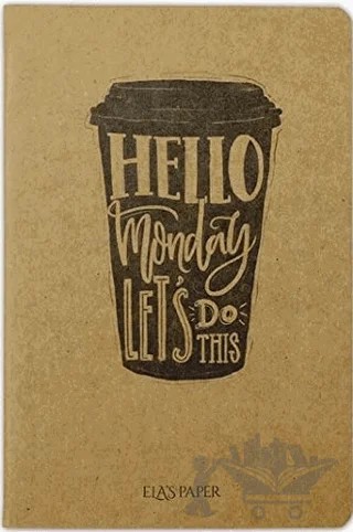 Coffee Monday - Notebook – Kolektif – Elaspaper kitap kapağı