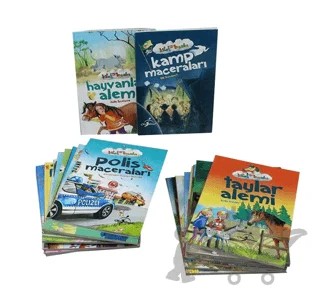 Kitap Kurdu Çocuklar İçin Hikaye Seti (20 Kitap Takım Set) – Kolektif – Çocuk Gezegeni kitap kapağı
