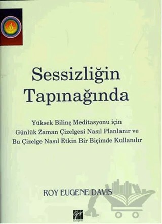 Sessizliğin Tapınağında – Roy Eugene Davis – Gazi Kitabevi kitap kapağı