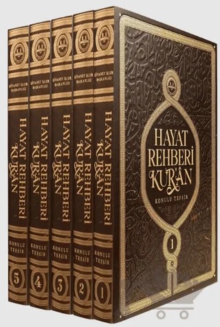 Hayat Rehberi Kur’an Konulu Tefsir 5 Cilt (Orta Boy) – Kolektif – Diyanet İşleri Başkanlığı kitap kapağı
