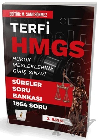 Terfi HMGS Süreler Soru Bankası – M. Sami Sönmez – Pelikan Tıp Teknik Yayıncılık kitap kapağı