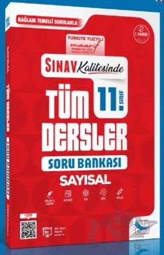 11. Sınıf Sayısal Tüm Dersler Soru Bankası – Kolektif – Sınav Yayınları kitap kapağı
