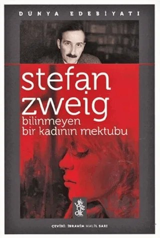 Bilinmeyen Bir Kadının Mektubu – Stefan Zweıg – Venedik Yayınları kitap kapağı