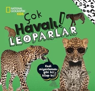 National Geographic Kids - Çok Havalı Leoparlar – Crispin Boyer – Beta Kids kitap kapağı