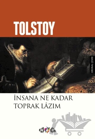 İnsana Ne Kadar Toprak Lazım – Lev Nikolayeviç Tolstoy – Nar Genç kitap kapağı