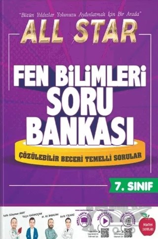 7. Sınıf All Star Fen Bilimleri Soru Bankası – Kolektif – Newton Yayınları kitap kapağı