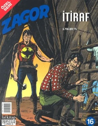 İtiraf - Zagor Özel Seri Sayı 16 – Lal Kitap kitap kapağı