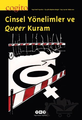 Cogito Sayı: 65-66 Cinsel Yönelimler ve Queer Kuram – Yapı Kredi Yayınları kitap kapağı