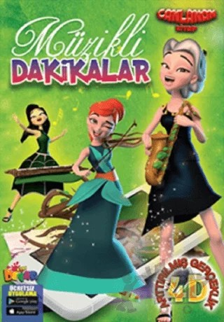 Müzikli Dakikalar - Canlanan Kitap – Kolektif – Arpa Kitap kitap kapağı