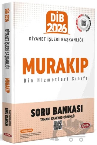 Diyanet İşleri Başkanlığı Murakıp Soru Bankası - Karekod Çözümlü – Kolektif – Data Yayınları kitap kapağı