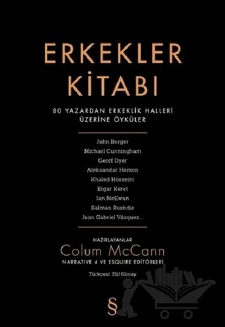Erkekler Kitabı – Colum McCann – Everest Yayınları kitap kapağı