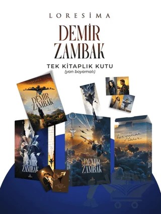 Demir Zambak 1 - Tek Kitaplık Kutu Yan Boyamalı – Loresima – Ephesus Yayınları kitap kapağı