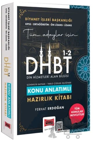 2026 KPSS - Ortaöğretim - Ön Lisans - DHBT 1-2 Tüm Adaylar İçin Konu Anlatımı Hazırlık Kitabı – Ferhat Erdoğan – Yargı Yayınevi kitap kapağı
