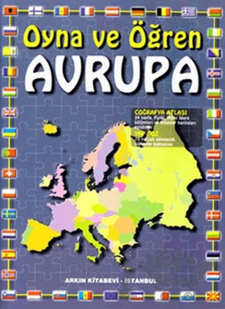 Avrupa Atlası – Kolektif – Arkın Kitabevi kitap kapağı