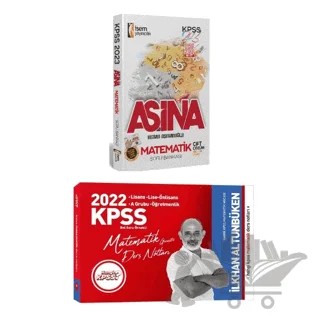 2023 KPSS Matematik Aşina Soru Bankası İsem Yayınları + Hangi KPSS Matematik Ders Notları İlkhan Altunbüken – Kolektif – Hangi KPSS Yayınları kitap kapağı