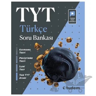 TYT Türkçe Soru Bankası – Kolektif – Tudem Yayınları - Bayilik kitap kapağı