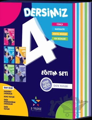 4. Sınıf Eğitim Seti – Kolektif – 5 Yıldız Yayınları kitap kapağı