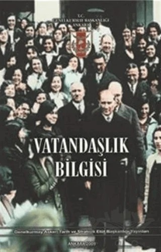 Vatandaşlık Bilgisi – Zekeriya Türkmen – Genelkurmay Basımevi kitap kapağı