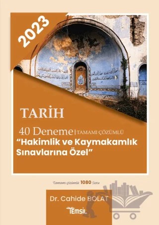 KPSS Tarih Tamamı Çözümlü 40 Deneme – Cahide Bolat – Temsil Kitap kitap kapağı