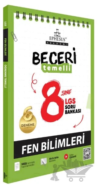 8. Sınıf LGS Fen Bilimleri Beceri Temelli Soru Bankası – Kolektif – Ephesus Akademi kitap kapağı