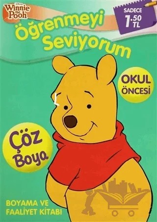 Winnie the Pooh - Öğrenmeyi Seviyorum – Kolektif – Doğan Egmont Yayıncılık kitap kapağı