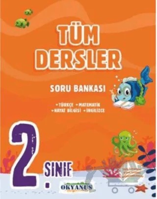 2. Sınıf Tüm Dersler Soru Bankası – Kolektif – Okyanus Yayınları kitap kapağı