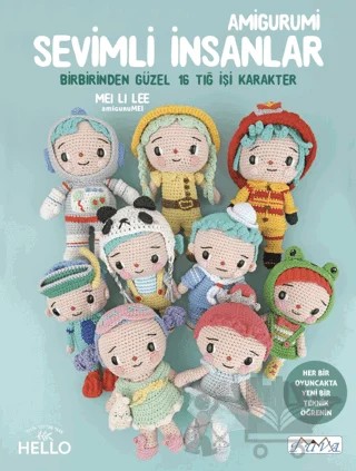 Amigurumi Sevimli İnsanlar – Kolektif – Tuva Yayıncılık kitap kapağı