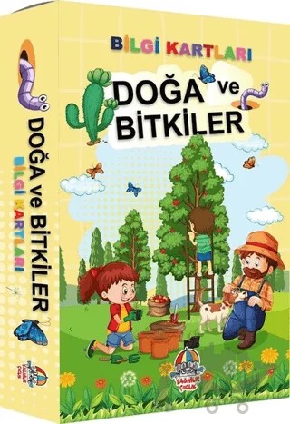 Doğa ve Bitkiler - Bilgi Kartları – Kolektif – Yağmur Çocuk kitap kapağı